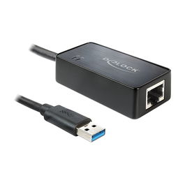 DeLOCK Adaptador USB 3.0 a Gigabit LAN (ST-BU) Schwarz