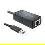 DeLOCK Adaptador USB 3.0 a Gigabit LAN (ST-BU) Schwarz