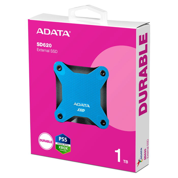 ADATA SD620 Disco SSD Externo 1TB Azul USB 3.2 Gen 2 (10 Gbit/s)