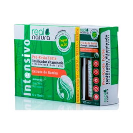 Real Natura Kit Tonificación Vitamínica Pro-Keda Forte (2 Ampollas + Champú 100 ml)
