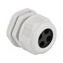 DeLOCK Prensaestopas PG29 para cuatro cables redondos, Gris, 2 unidades