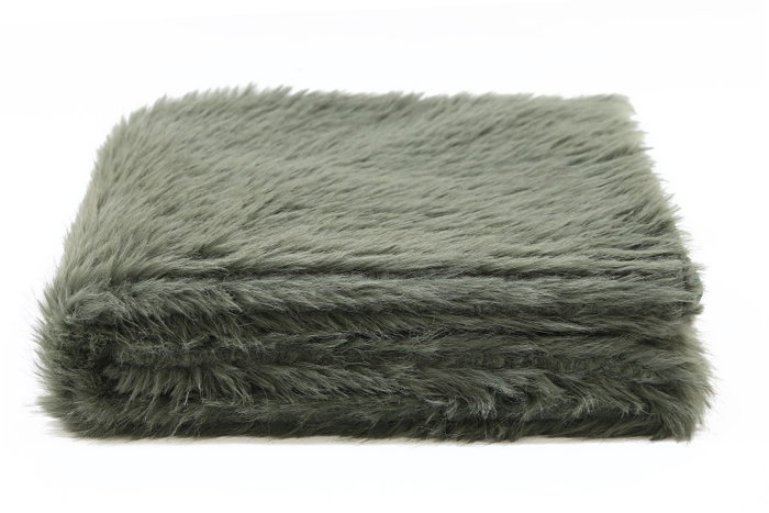 DKD Home Decor Manta Sofa Alaska 2c24 Verde 170 x 130 cm (2 Unidades) Poliester