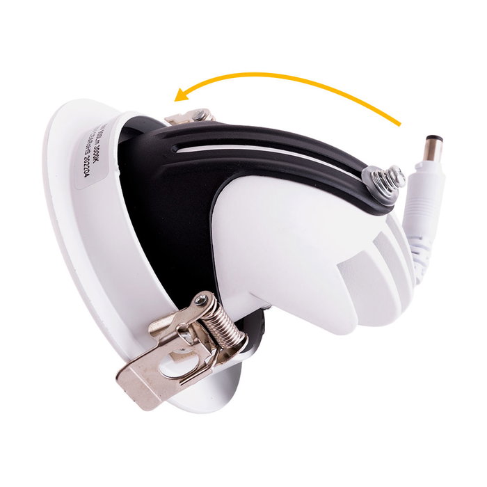 Foco Downlight LED Circular Orientable 9W 1350Lm 4000K Blanco Natural