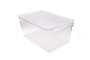 Hermia Organizador de Frigorífico 731, Set de 3 Piezas, Plástico Transparente sin BPA, 20 x 32,5 x 14 cm