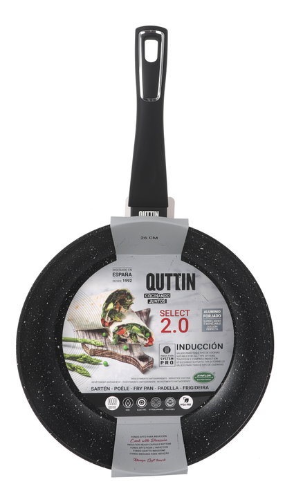 Quttin Soft Touch Inducción Select 2.0 Sartén 26 cm (6 Unidades)