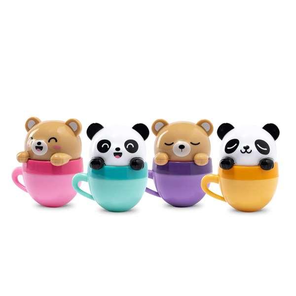 Idc Martinelia Cup Lip Balm Bálsamo Labial Hidratante en Forma de Taza con Animales para Labios Suaves y Protegidos