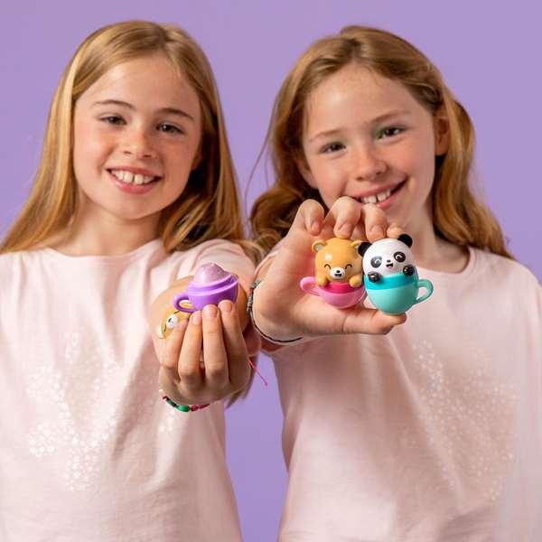 Idc Martinelia Cup Lip Balm Bálsamo Labial Hidratante en Forma de Taza con Animales para Labios Suaves y Protegidos