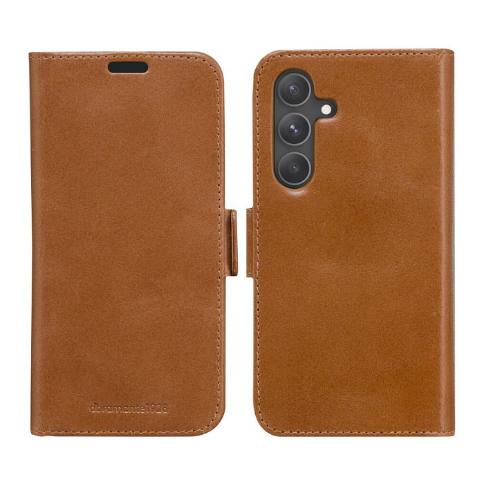 dbramante 1928 Lynge Funda Cartera para Samsung Galaxy S24, Bronceado