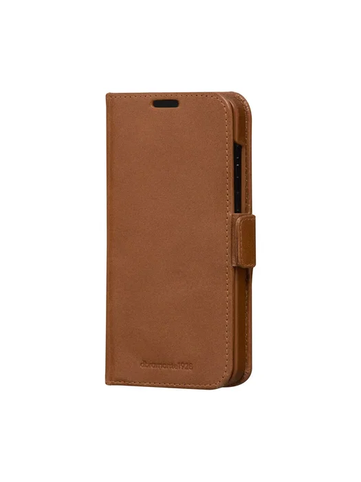 Dbramante1928 Lynge Funda para Samsung Galaxy S24 - Funda Cartera de Cuero Bronceado con 3 Bolsillos para Tarjetas y Resistente a Rayones, 15.8 cm (6.2")