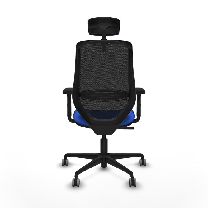 PIQUERAS Y CRESPO Silla de oficina Mardos con mecanismo Sincro Azul y Negro PIQUERAS Y CRESPO Silla de oficina Mardos con mecanismo Sincro Azul y Negro