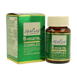 Estado Puro B Complex Vegetal 30 Cápsulas - Complemento Alimenticio Vitaminas Grupo B