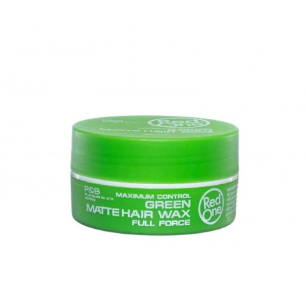 Red One Matte Hair Wax Green 150ml Red One Matte Hair Wax Green 150ml