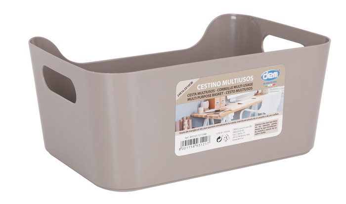 Dem Cesta Multiusos 4-S 24x16.5x10 cm (24 Unidades)