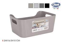 Dem Cesta Multiusos 4-S 24x16.5x10 cm (24 Unidades)