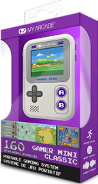 My Arcade Gamer Mini Classic Gris y Lila