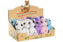 DKD Home Decor Peluche Pony Rosa Azul Lila Blanco Poliester 19 x 17 x 12 cm