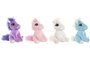 DKD Home Decor Peluche Pony Surtido de 4 Unidades