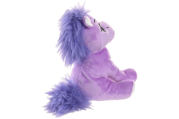 DKD Home Decor Peluche Pony Rosa Azul Lila Blanco Poliester 19 x 17 x 12 cm