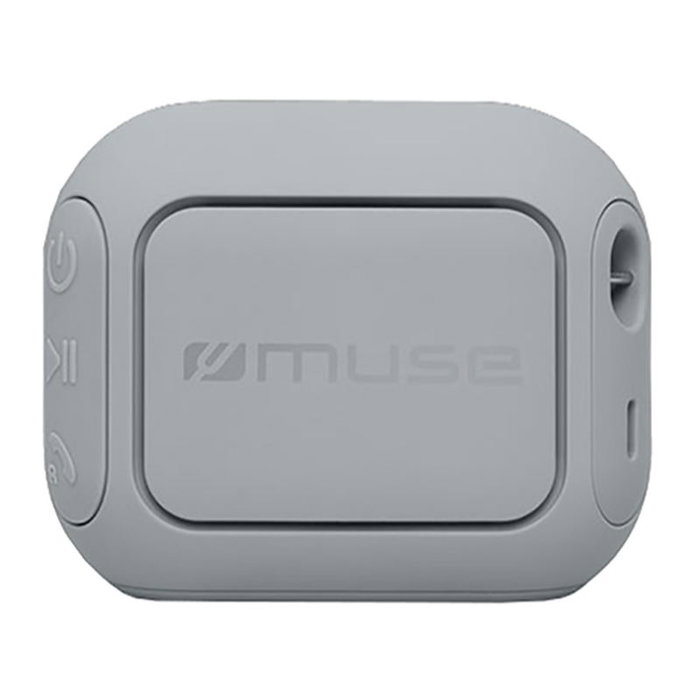 MUSE Altavoz Bluetooth Portátil MUSE 5W con Resistencia al Agua IP44 y Carga USB-C