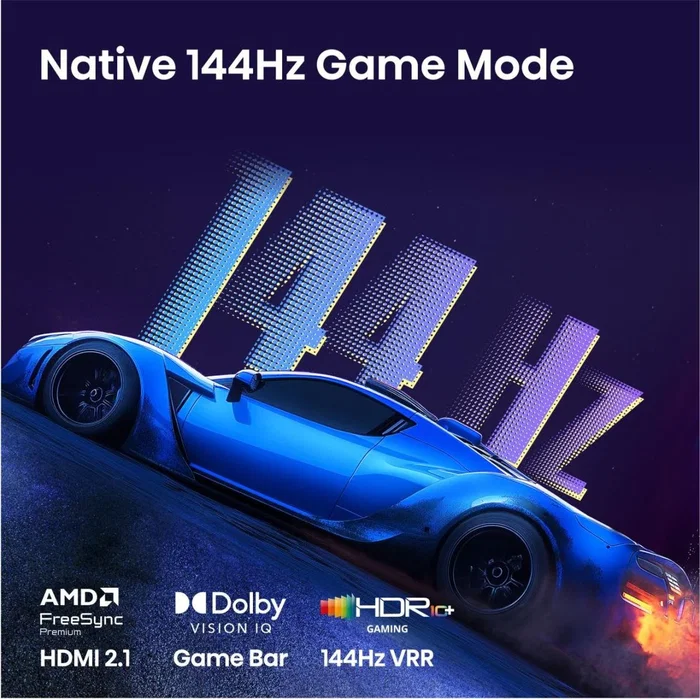 Hisense 55E7S PRO Smart TV QLED 4K 55 pulgadas 144Hz