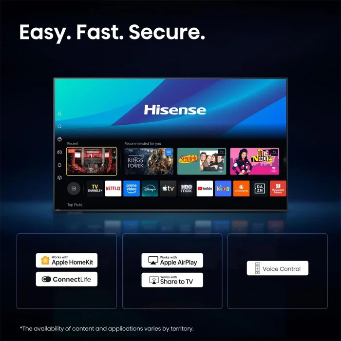 Hisense 55E7S PRO Smart TV QLED 4K 55 pulgadas 144Hz