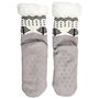 Sensly Calcetines Dibujo Abeto Antideslizantes Forro Borreguito Talla 39/42