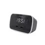 Aiwa CRU-19BK Reloj Despertador con Radio FM y Doble Puerto USB Negro
