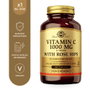 Solgar Vitamina C con Rose Hips 1000 mg, 100 comprimidos
