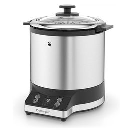 WMF 0415260011 Reiskocher mit Lunch-to-go-Box Olla arrocera de Acero Inoxidable con Caja para Llevar, 1 L