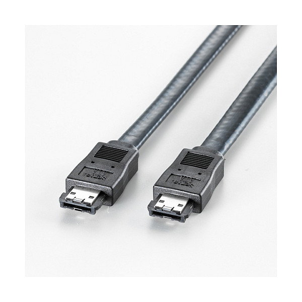 ROLINE Cable eSATA 6.0 Gbit/s 1 m Negro ROLINE Cable eSATA 6.0 Gbit/s 1 m Negro