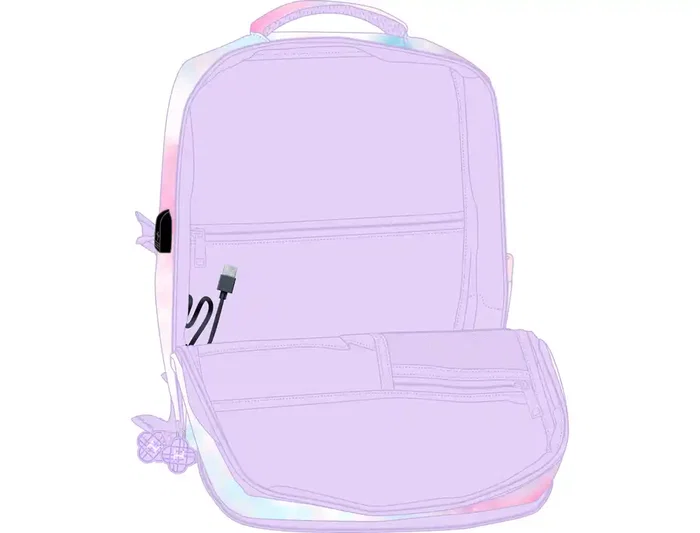 Safta Mochila de Viaje Portátil para Cabina 15.6'', Diseño K-Pop Demon Hunters Artist, 440x290x190 mm