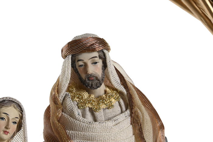 DKD Home Decor Nacimiento Navidad Moderna Azul Dorado 50 x 10 x 57 cm DKD Home Decor Nacimiento Navidad Moderna Azul Dorado 50 x 10 x 57 cm