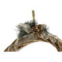DKD Home Decor Nacimiento Corona Azul y Dorado Poliéster