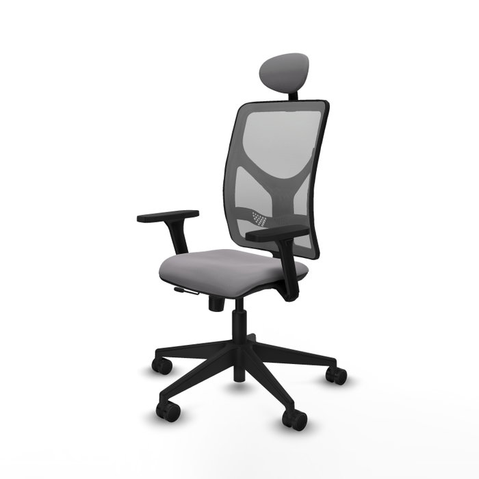PIQUERAS Y CRESPO Silla de oficina Motilla Gris con mecanismo Sincro/Traslack PIQUERAS Y CRESPO Silla de oficina Motilla Gris con mecanismo Sincro/Traslack