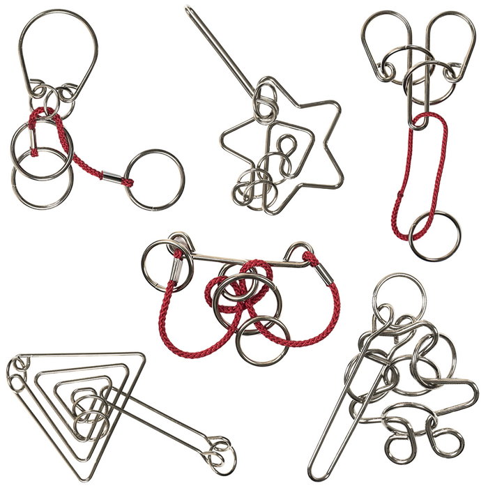 Mister Gadget Rompecabezas de Metal Vintage, Desafío Mecánico de Ingenio y Paciencia Mister Gadget Rompecabezas de Metal Vintage, Desafío Mecánico de Ingenio y Paciencia