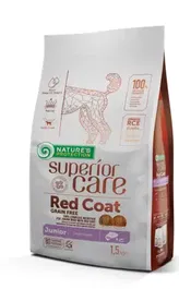 Nature's Protection Sc Red Dog Puppy Small Grain Free Salmon Pienso para Cachorros de Raza Pequeña sin Cereales con Salmón 1,5 kg
