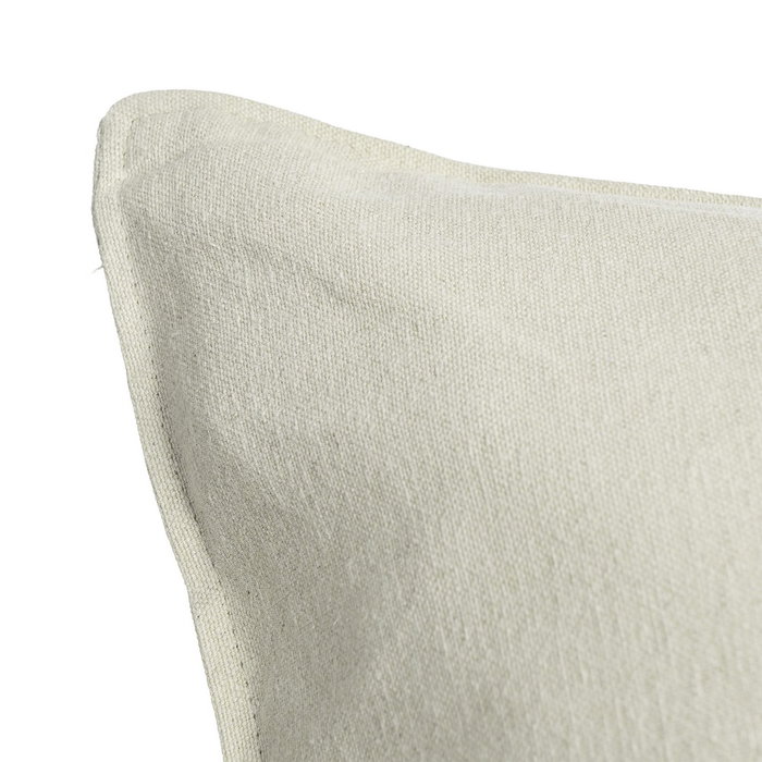 Cojín Caqui Claro 85%Algodón-15%Lino 60 X 40 cm (Set de 2)