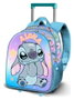 Karactermania Mochila con Ruedas 3D Lilo y Stitch Azul