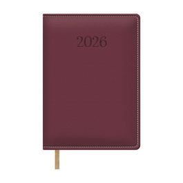 Agenda Anual (2026) Dohe Bolonia Cosida Tapa Extra Polipiel 150X210 D/P Burdeos