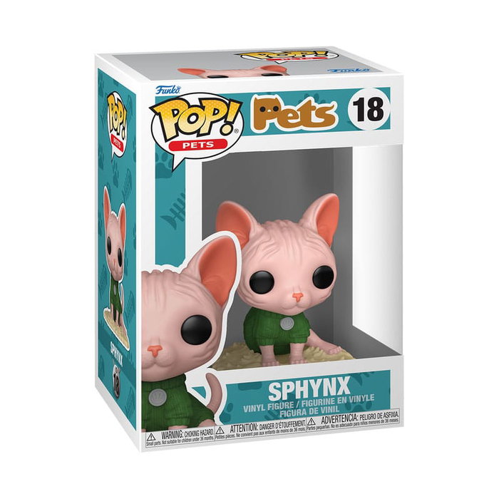 Funko Pop! Pets Sphinx Cat Figura de Vinilo