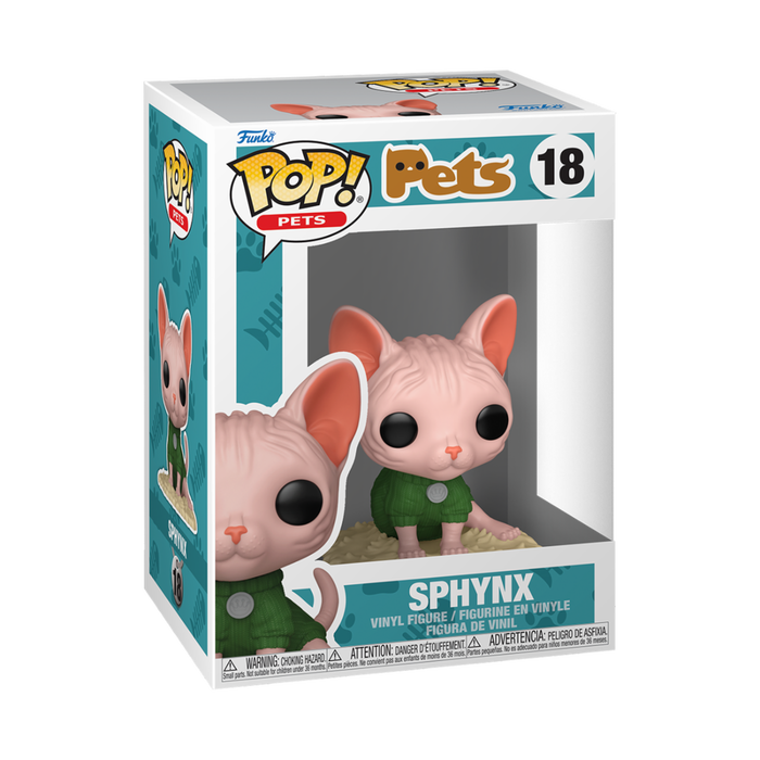 Funko Pop! Pets Sphinx Cat Figura de Vinilo