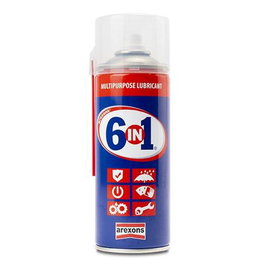 Abc SVI42011 Lubricante Multiusos 400 ml 6 en 1: Anticorrosivo, Repelente del agua, Limpiador, Reactivante, Lubricante, Desbloqueante