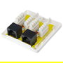 EQUIP 235214 Caja de Superficie para Red Cat6 2xRJ45 UTP RAL 9010 Blanco