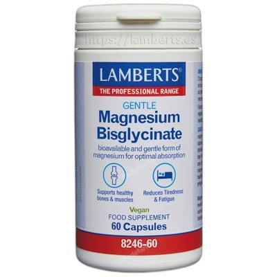 LAMBERTS Magnesio Bisglicinato 150 mg 60 cápsulas