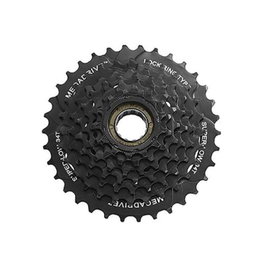 Sunrace Piñón MFM300 7 Velocidades 14-34 Negro Compatible Shimano