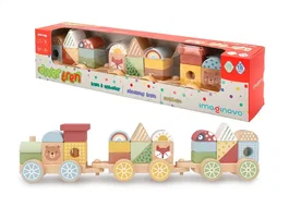 Imaginovo Tren Figuras Apilables con Ruedas