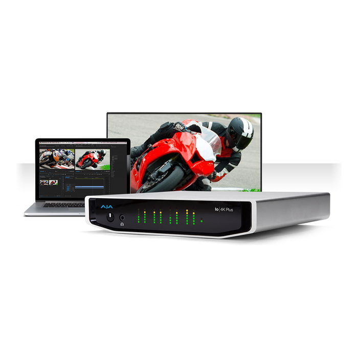 AJA Io 4K Plus Receiver de Vídeo Thunderbolt con 2 Puertos HDMI, Entrada y Salida 4K - Io 4K Plus AJA Io 4K Plus Receiver de Vídeo Thunderbolt con 2 Puertos HDMI, Entrada y Salida 4K - Io 4K Plus