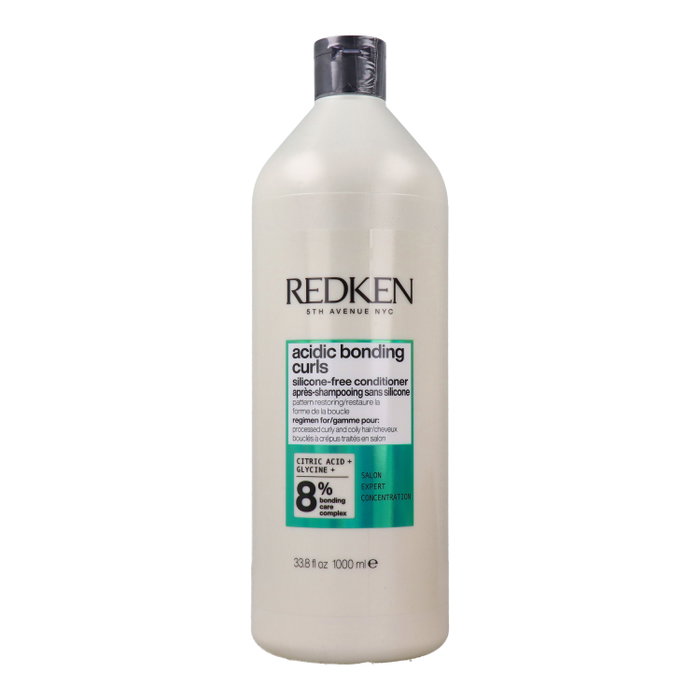 Redken Acidic Bonding Curls Acondicionador sin silicona 1000 ml (Reacondicionado)
