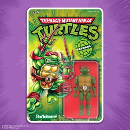 Super7 Teenage Mutant Ninja Turtles ReAction+ Figura Wave 01 Raphael