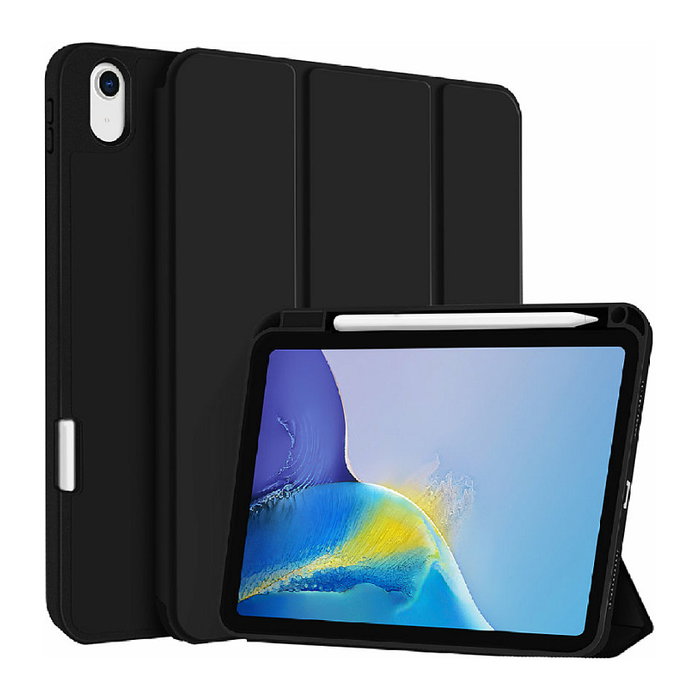 4smarts Folio Case Basic para iPad Air 11 y iPad Pro 11, Negro